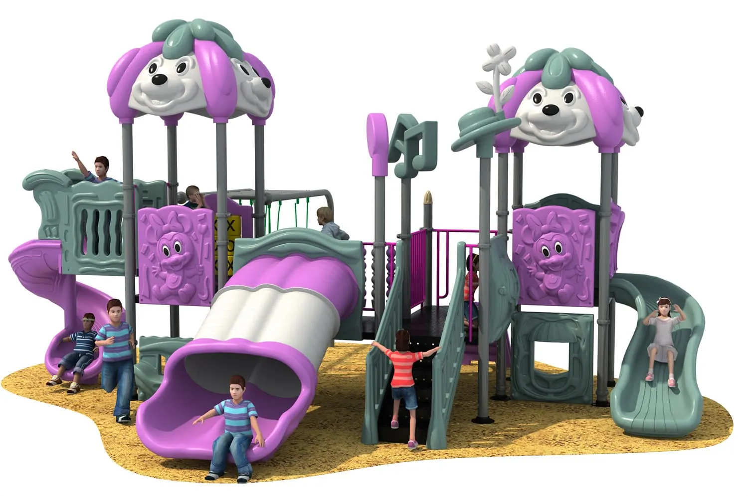 Happy Mouse HD-HDL027 - Children‘s Slide Slide Combination