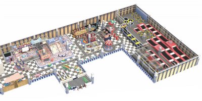 Tech World Series Indoor Naughty Castle Playground HD-TTB078