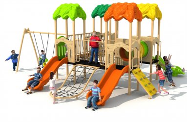  Garden Series HD-LHY038 - Children‘s Slide Slide Combination