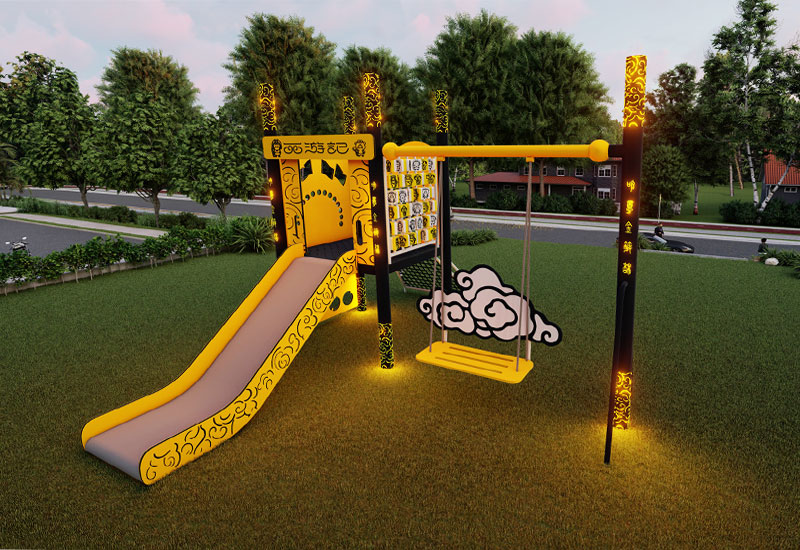 PE Board Series Outdoor Slide HD-LPE063