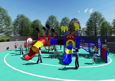 Performer Music Gathering HD-HYY016-Children's Slide Slide Combination