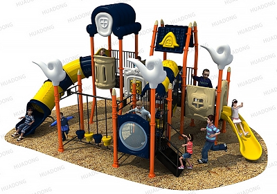 Auspicious Cloud Inverted House HD-HMH005-Children's Slide, Slide Combination