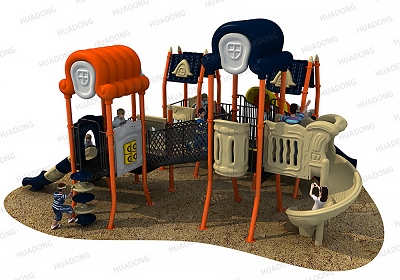 Auspicious Cloud Inverted House HD-HMH011-Children's Slide, Slide Combination