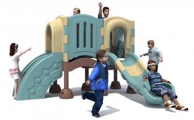 Large All-Plastic HD-LSL023 Children's Slide, Slide Combination